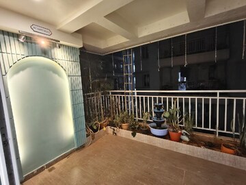 Balcony in 3 BHK Apartment at SVC Tree Walk, Kondapur – for Rent