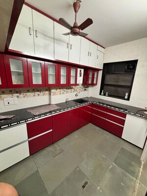 Kitchen in 3 BHK Apartment at Dombivli East – for Rent