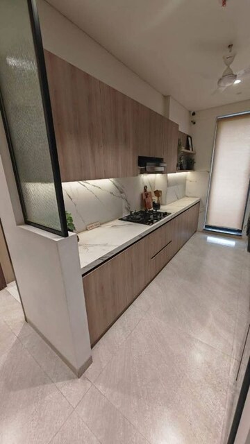 Kitchen in 2 BHK Apartment at Naman Habitat, Andheri West – for Rent