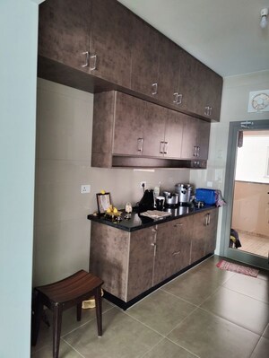 Kitchen in 3 BHK Apartment at Sobha Palm Courts, Kogilu – for Rent