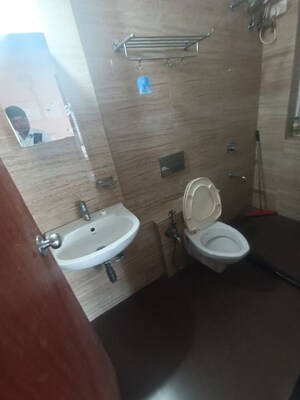 Bathroom in 1 BHK Apartment at Royal Oasis, Malad West – for Sale