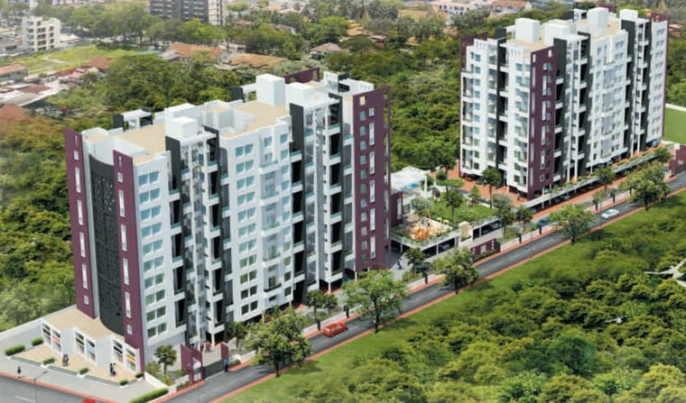 Exterior View, notting-hills 2 Bedroom 1000 Sq.Ft. Apartment In Kondhwa Budruk Pune 9922980