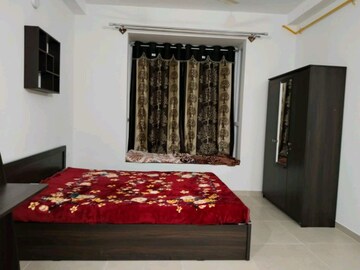 Bedroom in 1 BHK Apartment at Bhartiya Nikoo Homes, Thanisandra Main Road – for Rent