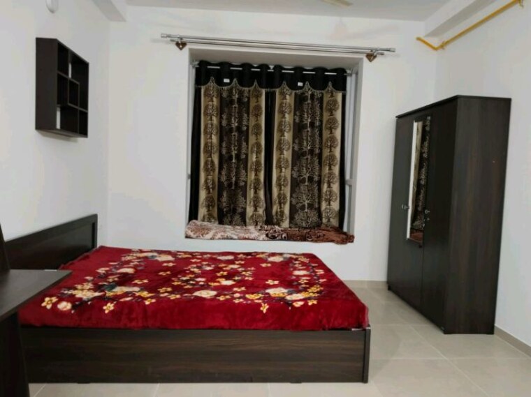 Bedroom, bhartiya-nikoo-homes 1 Bedroom 560 Sq.Ft. Apartment In Thanisandra Main Road Bangalore 9923010