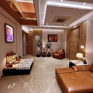 Living Room in 3 BHK Apartment at Cliff Tower, Bhudargarh Colony – for Rent