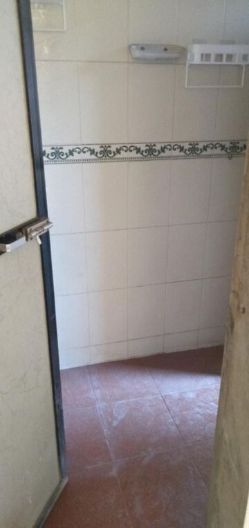 Bathroom in 1 BHK Apartment at Rajaram Sukur Enclave D Wing, Ghodbunder Road – for Rent