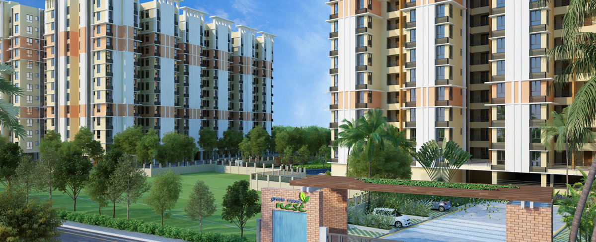 2 BHK Apartment For Sale in Shrachi Greenwood Nest