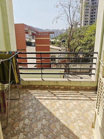 Balcony in 2 BHK Apartment at Nalinottam Residency, Pashan Sus Road – for Rent