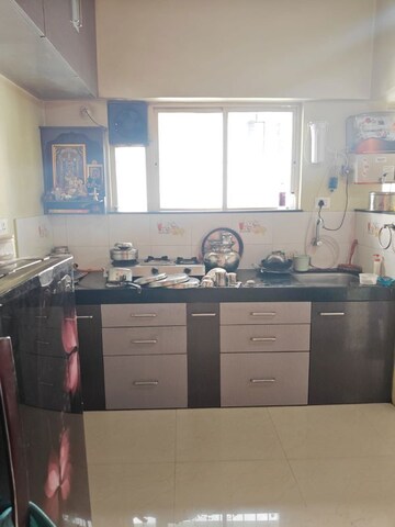 Kitchen in 2 BHK Apartment at Nalinottam Residency, Pashan Sus Road – for Rent
