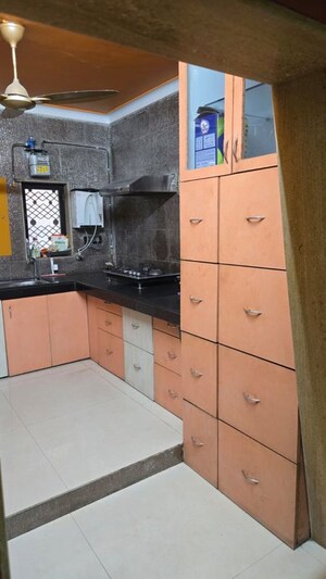 Kitchen in 4 BHK Apartment at Dreamland CHS Sanpada, Sanpada – for Rent