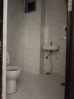 Bathroom in 3 BHK Builder Floor at Karolan Ka Barh – for Rent