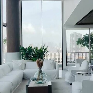 Living Room in 4 BHK Apartment at Bandra West – for Sale