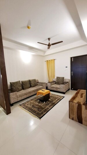 Living Room in 3 BHK Apartment at Aparna Sarovar, Nallagandla – for Rent