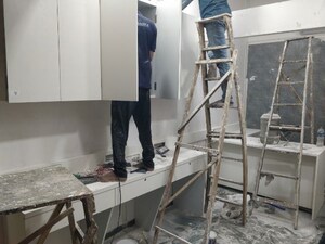 Staircase in  Office Space at Express Zone, Malad East – for Rent