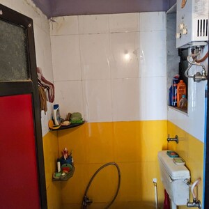 Bathroom in 2 BHK Apartment at Shanti Siddheshwar Heights, Kamothe – for Sale