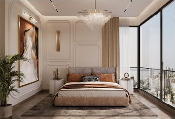 Bedroom in 4 BHK Apartment at Sugee Samruddhi, Shivaji Park – for Sale