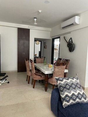 Living Room in 3.5 BHK Apartment at Microtek Greenburg, Sector 86 – for Sale