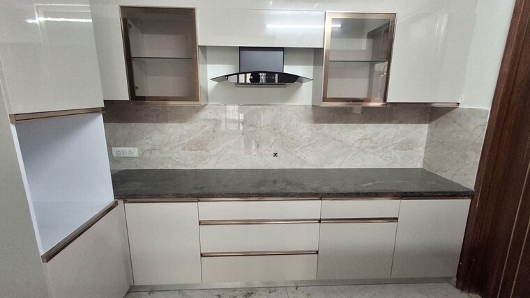 Kitchen, malwa-escon-primera 3 Bedroom 1550 Sq.Ft. Apartment In International Airport Road Zirakpur 9923261