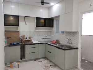Kitchen in 3 BHK Apartment at Ramky One Galaxia, Nallagandla – for Rent