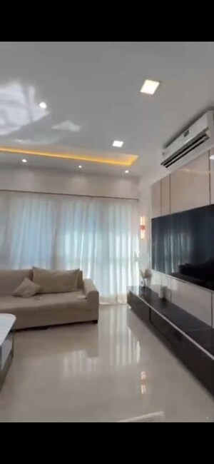 Living Room in 3.5 BHK Apartment at Sheth Auris Serenity Tower 1, Malad West – for Sale