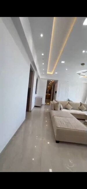 Living Room in 3.5 BHK Apartment at Sheth Auris Serenity Tower 1, Malad West – for Sale