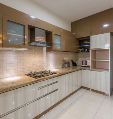 Kitchen in 3 BHK Apartment at DLF The Skycourt, Sector 86 – for Sale