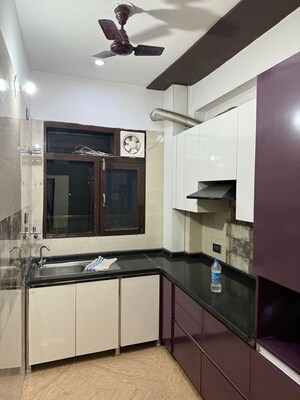 Kitchen in 3 BHK Builder Floor at Sushant Lok 2, Sector 57 – for Rent