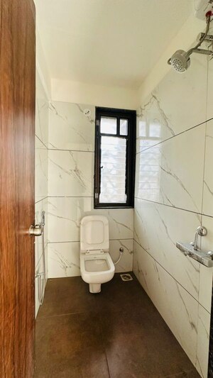 Bathroom in 2 BHK Apartment at NB Bhalchandra Akashvan, Punawale – for Rent