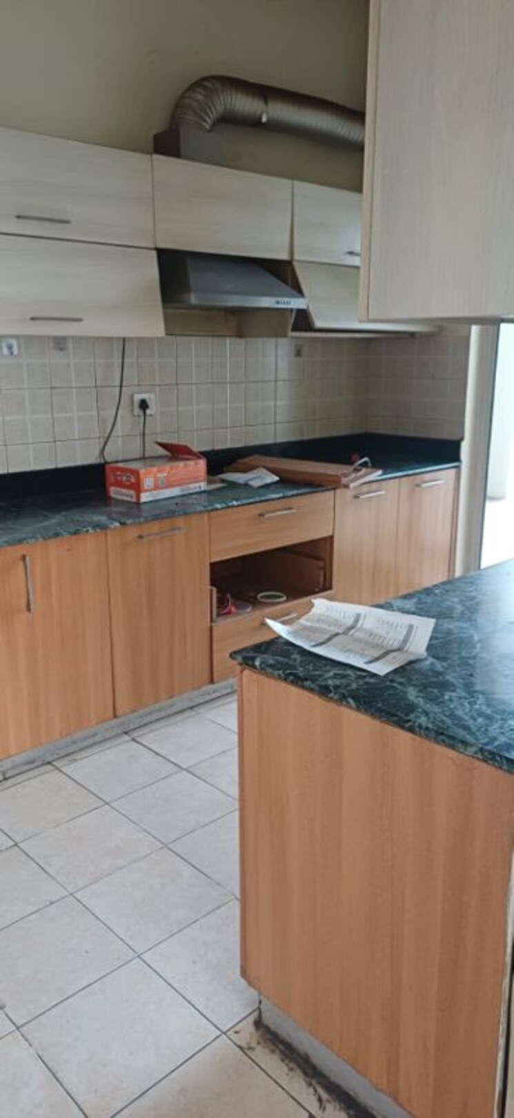 Kitchen, ansal-api-celebrity-gardens 3.5 Bedroom 2100 Sq.Ft. Apartment In Sushant Golf City Lucknow 9923304