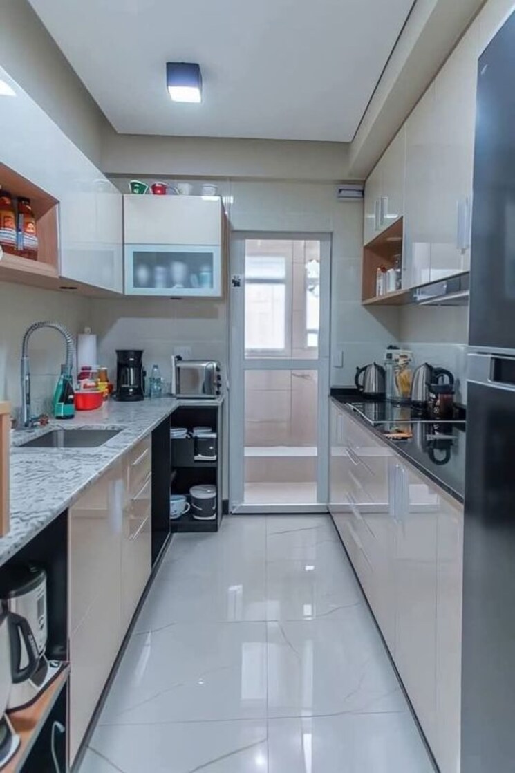 Kitchen, hubtown-seasons 3 Bedroom 1500 Sq.Ft. Apartment In Chembur Mumbai 9923306