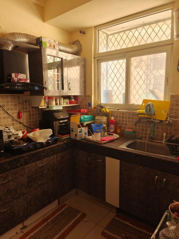 Kitchen, crossing-republik 2 Bedroom 1100 Sq.Ft. Apartment In Crossing Republic Ghaziabad 9923310