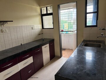 Kitchen in 3 BHK Apartment at Pristine Allure, Kharadi – for Rent