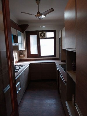 Kitchen in 3 BHK Builder Floor at Safdarjung Enclave – for Rent