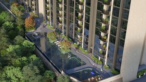 Balcony in 3 BHK Apartment at One Meraki, Chembur – for Rent