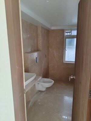 Bathroom in 3 BHK Apartment at Roodraksh Golf Walk, Chembur – for Rent