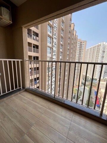 Balcony in 2 BHK Apartment at Godrej Green Vistas, Mahalunge – for Rent