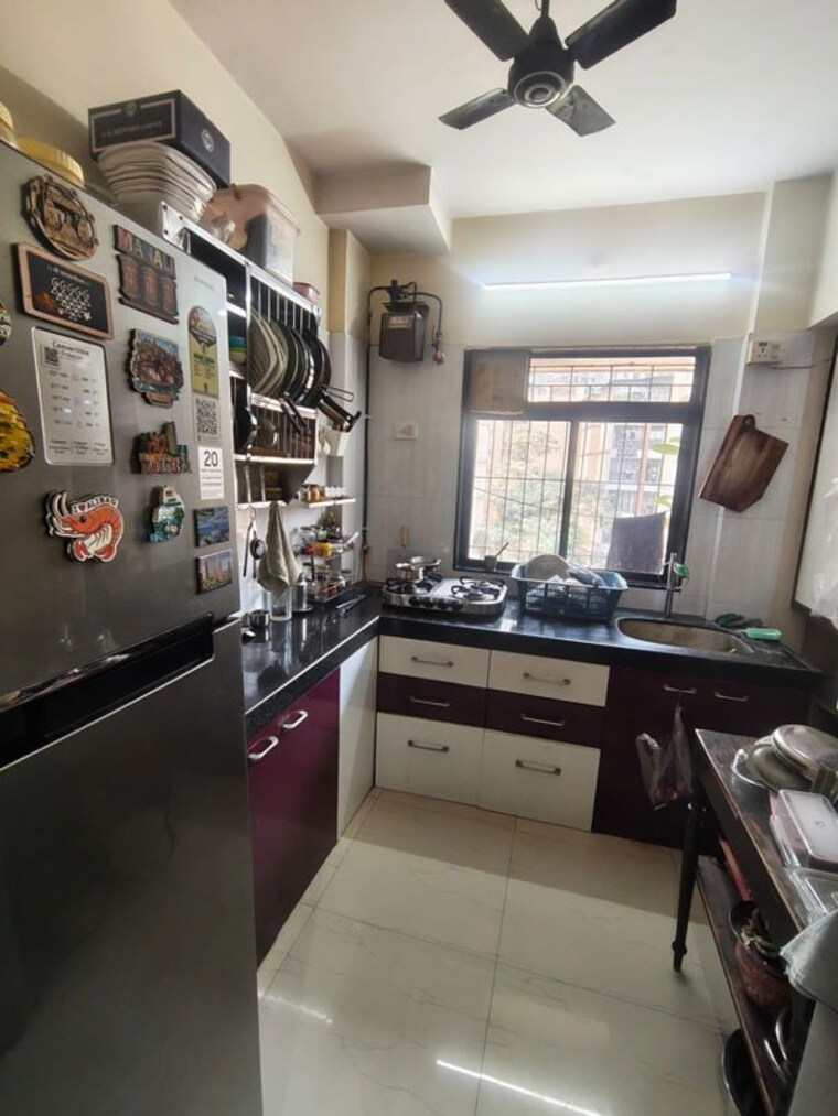 Kitchen, raunak-unnathi-greens 1 Bedroom 400 Sq.Ft. Apartment In Kasarvadavali Thane 9923365