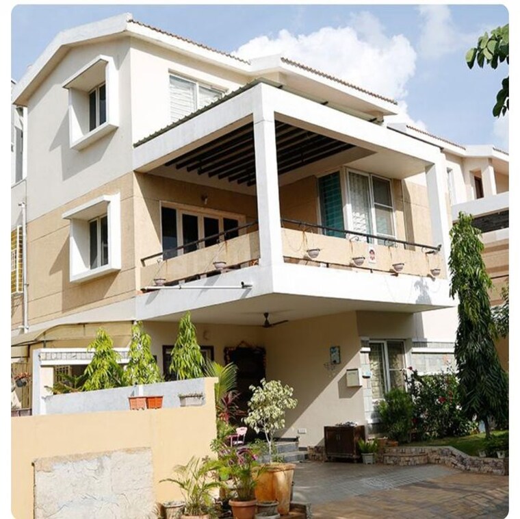 Exterior View, vertex-privilege 4 Bedroom 2000 Sq.Ft. Villa In Nizampet Road Hyderabad 9923403