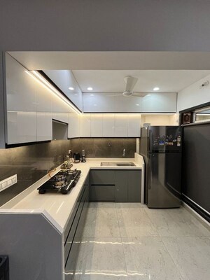 Kitchen in 3 BHK Apartment at Raheja Imperia, Worli – for Rent