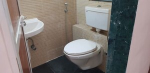 Bathroom in 1 BHK Apartment at DB Orchid Ozone, Dahisar East – for Rent