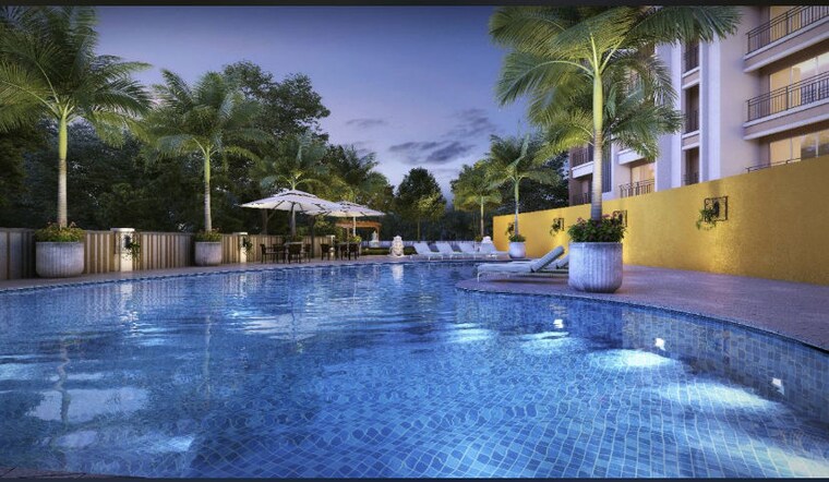 Swimming Pool, jp-north-barcelona 3 Bedroom 1007 Sq.Ft. Apartment In Mira Road Thane 9879744