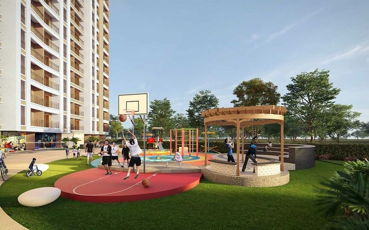 Exterior View, jp-north-barcelona 2 Bedroom 753 Sq.Ft. Apartment In Mira Road Thane 9879743