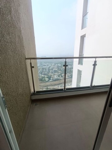 Balcony in 2 BHK Apartment at Runwal The Central Park, Chinchwad – for Rent
