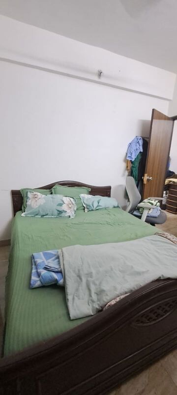 Bedroom in 1 BHK Apartment at Vir Asha Harmony, Ghansoli Sector 21 – for Rent