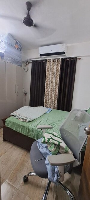 Bedroom in 1 BHK Apartment at Vir Asha Harmony, Ghansoli Sector 21 – for Rent