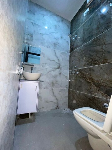 Bathroom in 3 BHK Apartment at Mona Greens, Ghazipur – for Rent