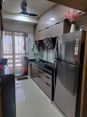 Kitchen in 2 BHK Apartment at Delta Vrindavan, Mira Road – for Rent