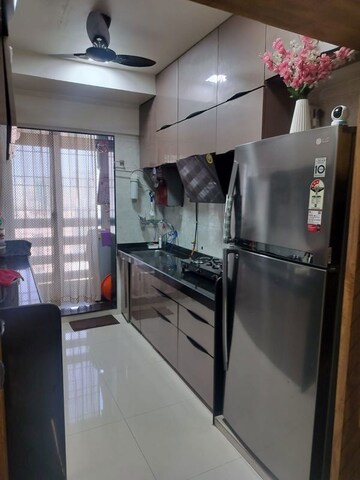 Kitchen in 2 BHK Apartment at Delta Vrindavan, Mira Road – for Rent