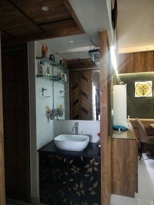 Bathroom in 2 BHK Apartment at Delta Vrindavan, Mira Road – for Rent