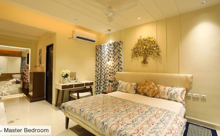 Bedroom, my-home-krishe 3 Bedroom 1740 Sq.Ft. Apartment In Financial District Hyderabad 9923470